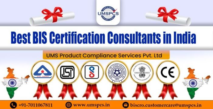 BIS Certification Consultants In India