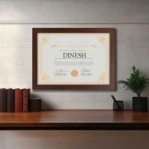 Certificates