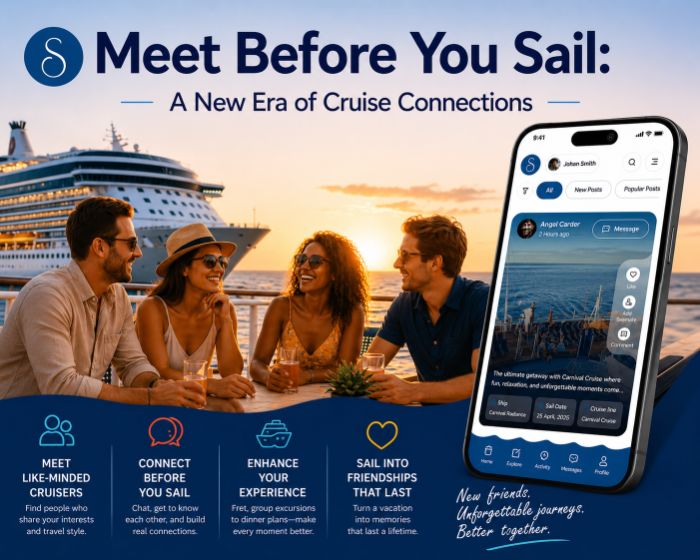 Find Your Cruise Travel Buddies with Seaya App