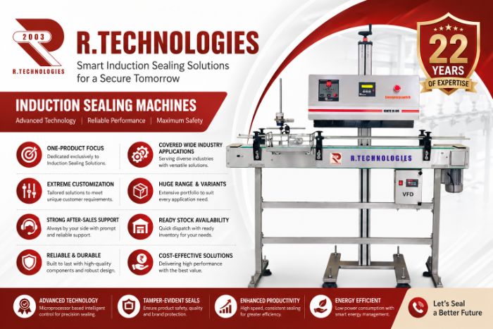 Induction cap sealing machine: the complete guide to tamperproof, leakresistant packaging