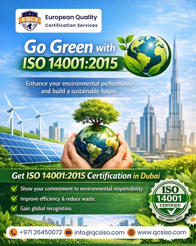 ISO 14001:2015 Certification in Dubai