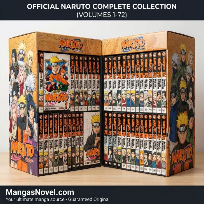Naruto Full Series Box Set 72 Volumes Collector Deal
