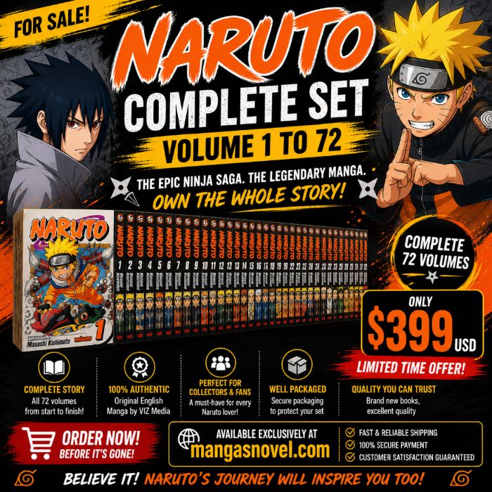 Naruto Manga Complete Series Review Vol 172