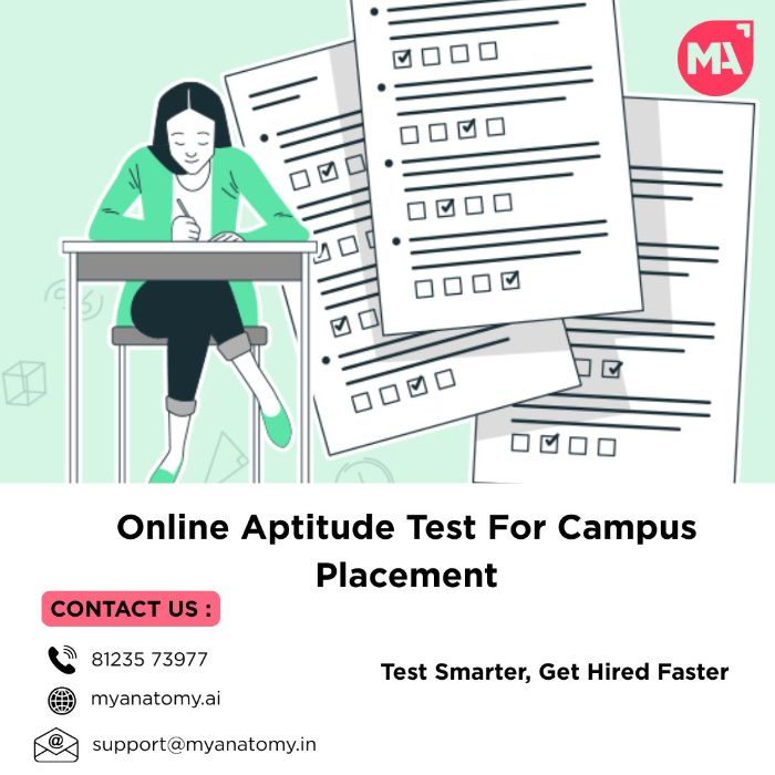 Online Aptitude Test For Campus Placement My Anatomy