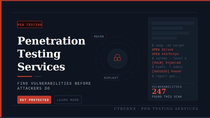 Pen Testing Services: Find Vulnerabilities Before Hackers D