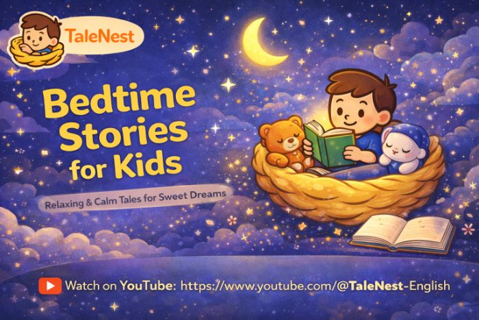 Simple bedtime routine using stories for kids