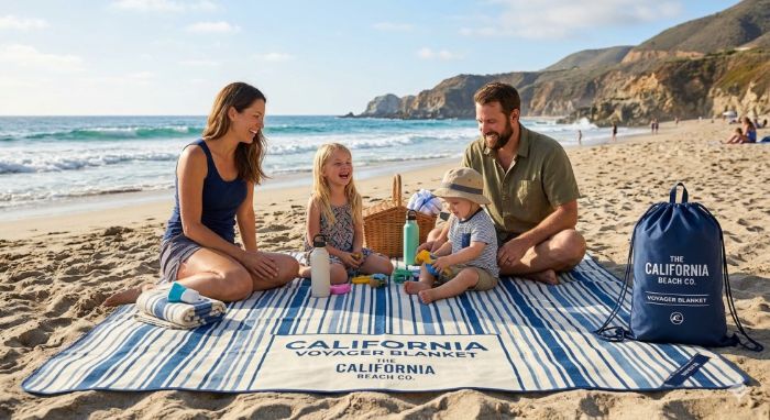 Stay SandFree with the Ultimate SandResistant Beach Blanket for Families