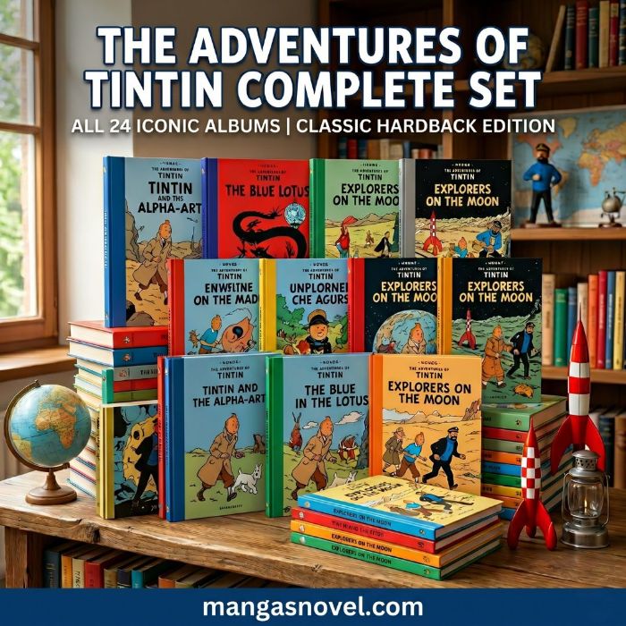 The Adventures of Tintin 8Volume Compact Set for Sale