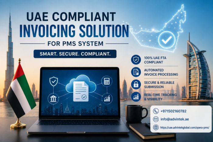 UAE compliant invoicing solution for PMS system