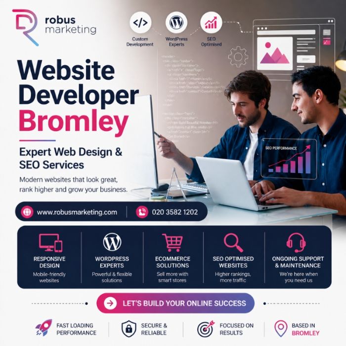 Website Developer Bromley Expert Web Design SEO Services