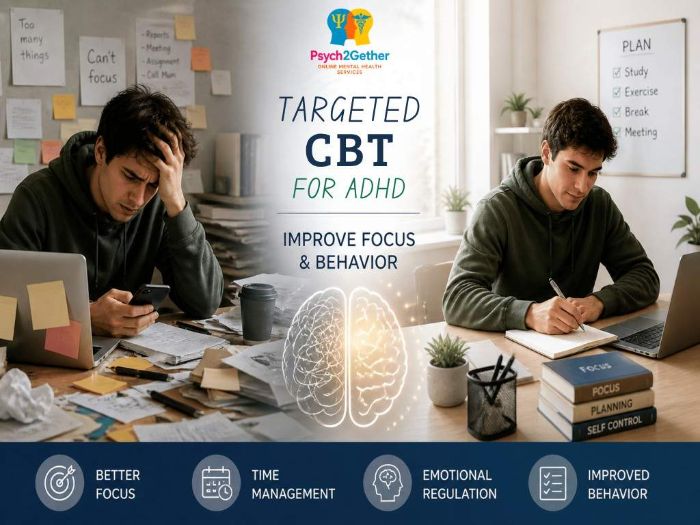 CBT for ADHD to Improve Focus Daily Behaviour