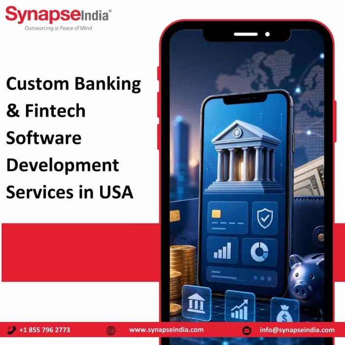 Custom Banking Fintech Software Development Services in USA