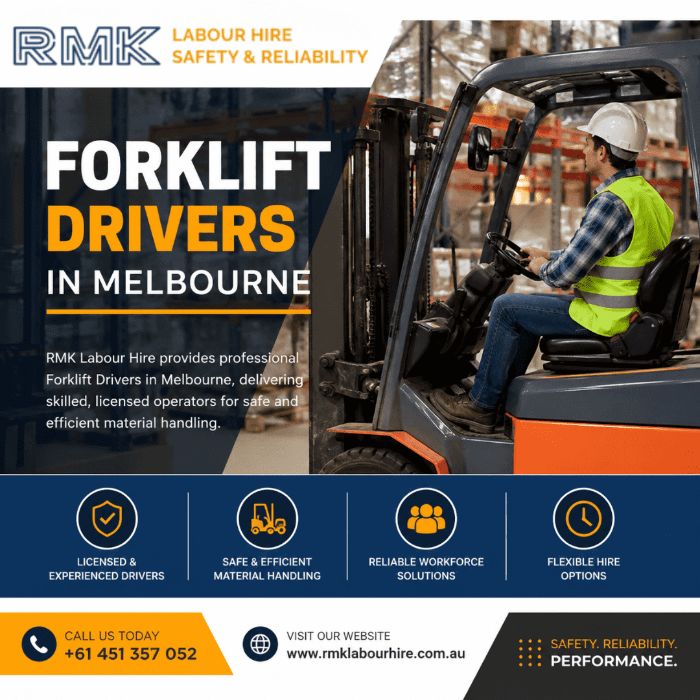 Forklift Drivers in Melbourne