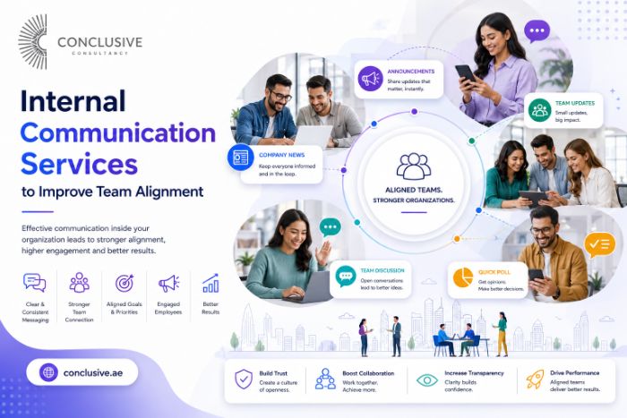 Internal Communication Services to Improve Team Alignment
