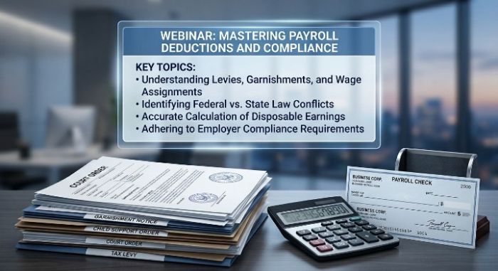 Master Every Garnishment Order: Child Support, Levies Wage Assignments Webinar
