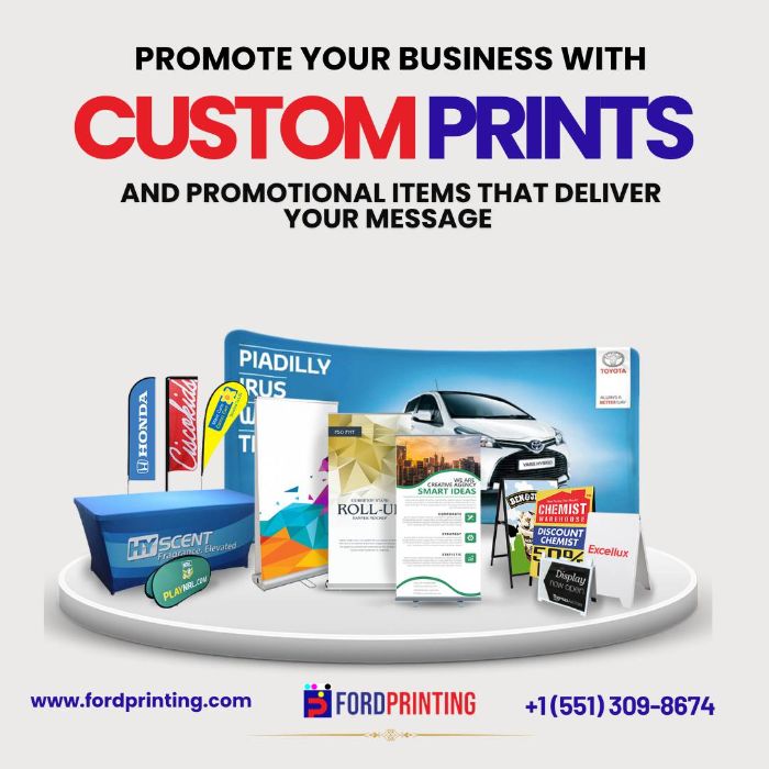 Promote Your Business with Custom Prints Promotional Items!