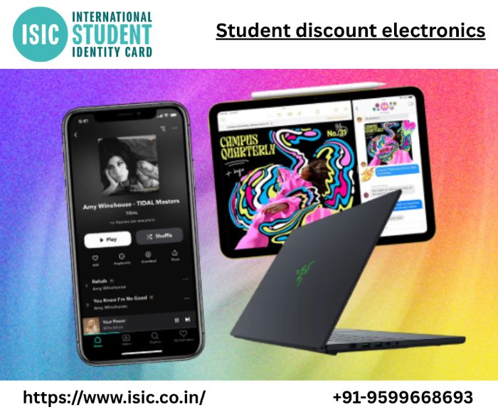 Student discount electronics