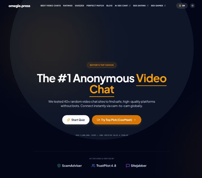 Your international rating of video chats!