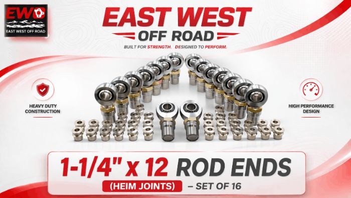 114 Heim Joint Kit Ultimate 16Piece 4Link Suspension Set
