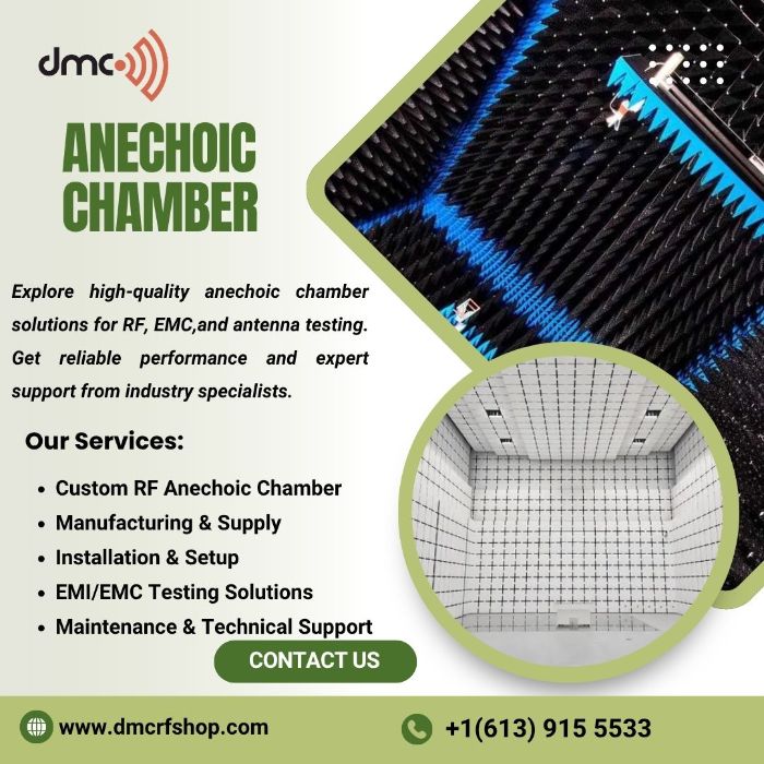 Advanced Anechoic Chambers for EMC RF Testing