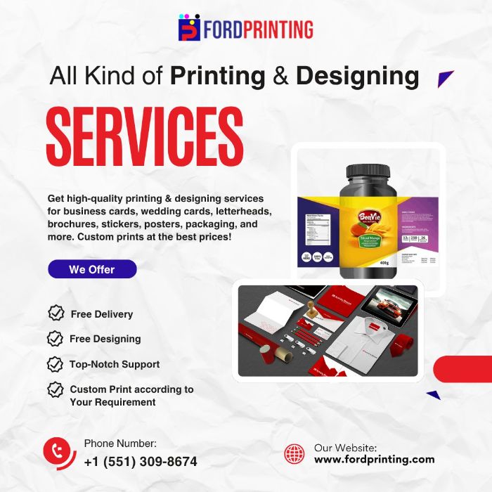 All Kinds of Printing Designing Custom Prints at the Best Prices!