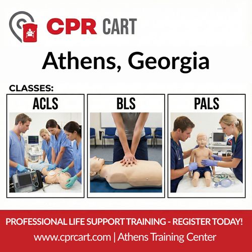 Athens CPR Certification Classes AHA BLS, ACLS PALS Training