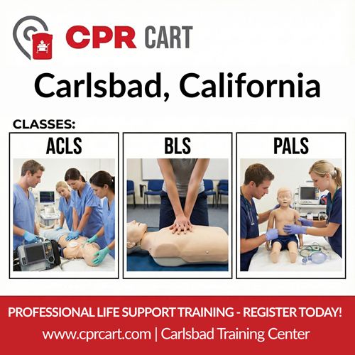 Carlsbad CPR Certification Classes AHA BLS, ACLS PALS Courses