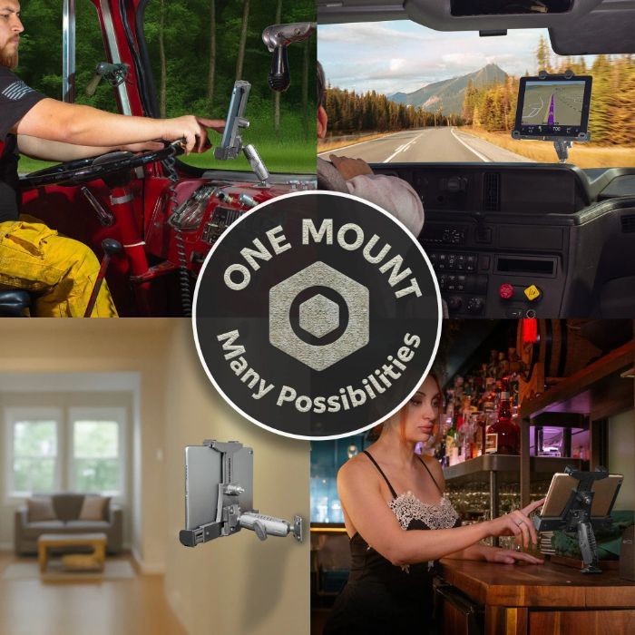 Durable AMPS Pattern Mounts and Adapters