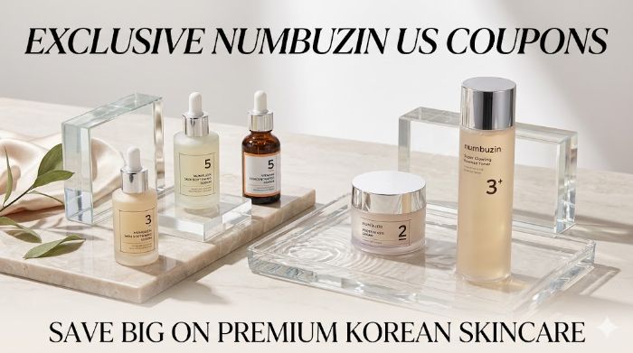 Exclusive Numbuzin US Coupons Save Big on Premium Korean Skincare