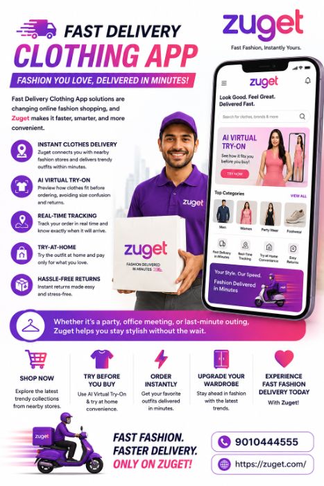 Fast Delivery Clothing App