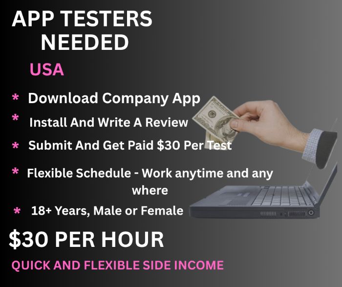 Get Paid 2030 Testing Apps No Experience Needed