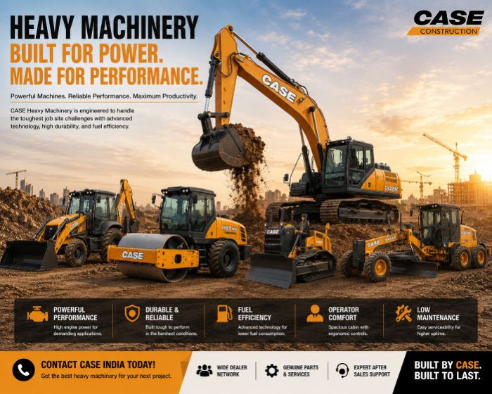 Heavy Machinery for Construction Infrastructure Projects