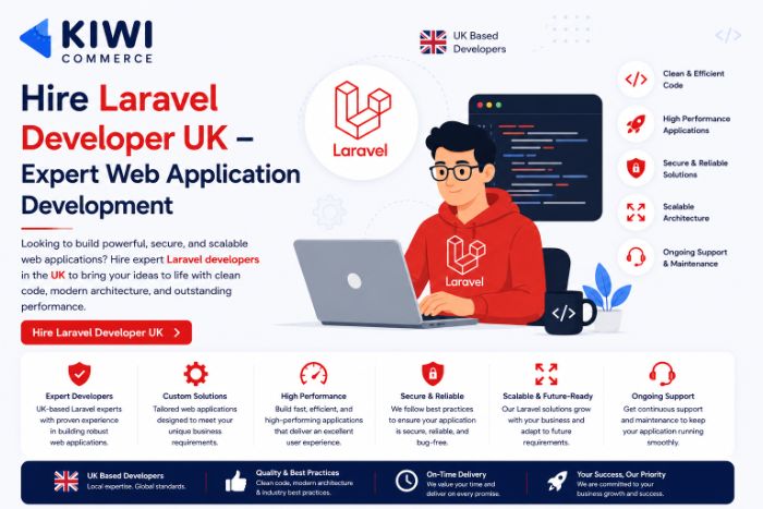 Hire Laravel Developer UK Expert Web Application Development