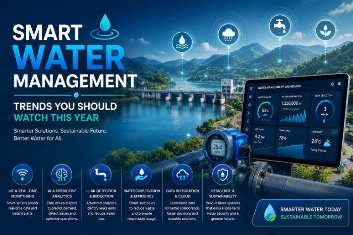 IoT Smart Water Management System for Efficient Control