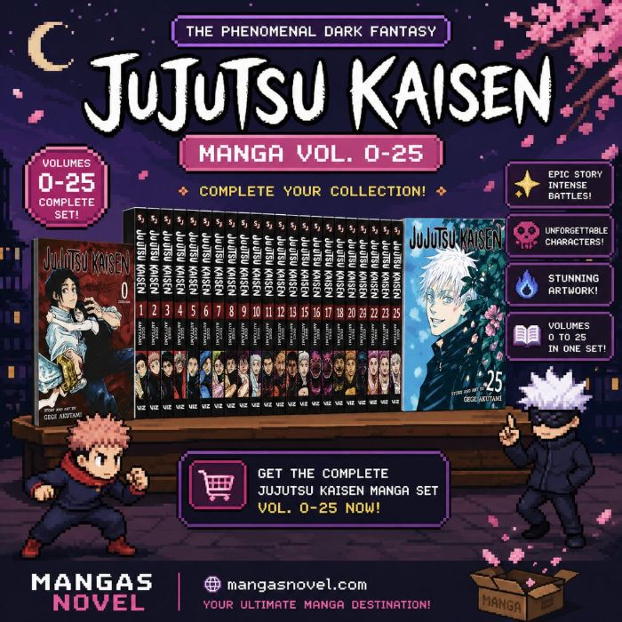 Jujutsu Kaisen Manga Series Full Collection Deal