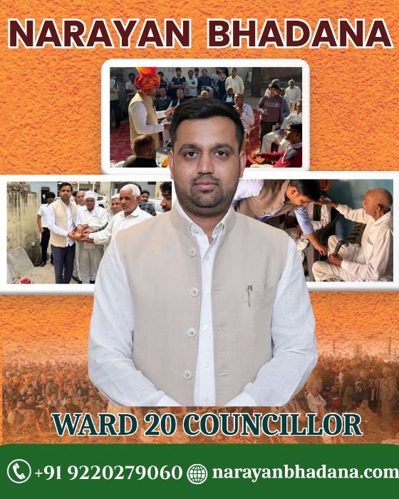 Narayan Bhadana Ward 20 Councillor