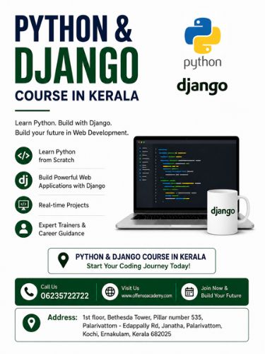 python and Django course in Kerala