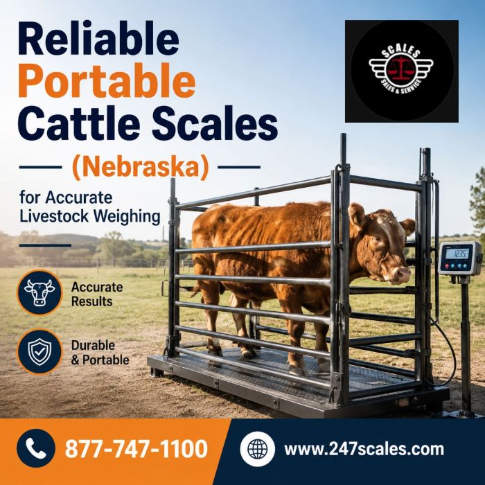 Reliable Portable Cattle Scales (Nebraska) for Accurate Livestock Weighing