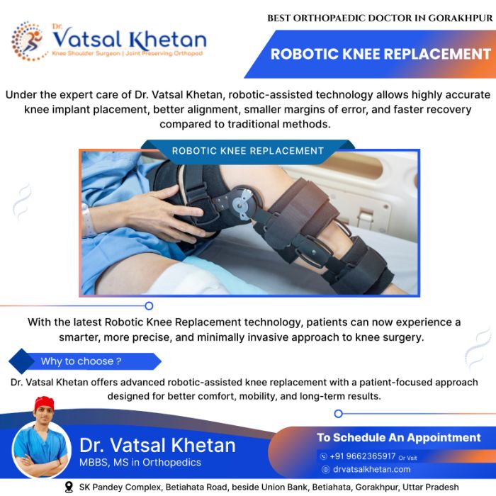 Robotic Knee Surgery in Gorakhpur