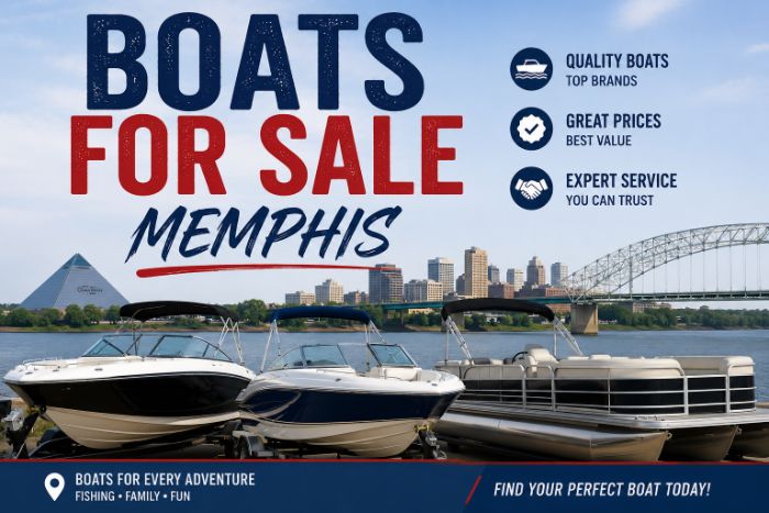 TopRated Boats for Sale in Memphis for Family Fun Fishing