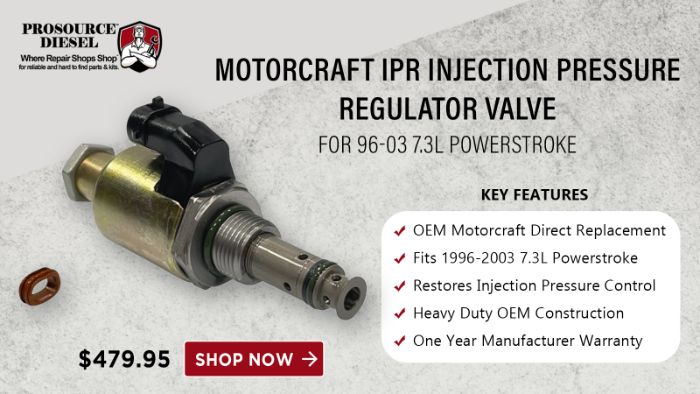 7.3 IPR Motorcraft Sensor Valve 1995 Powerstroke Buy Online Now