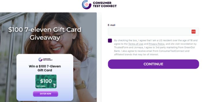 7Eleven Rewards Entry Form Eligibility Information