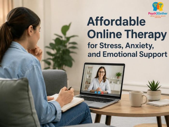 Affordable Online Therapy with Psych2gether