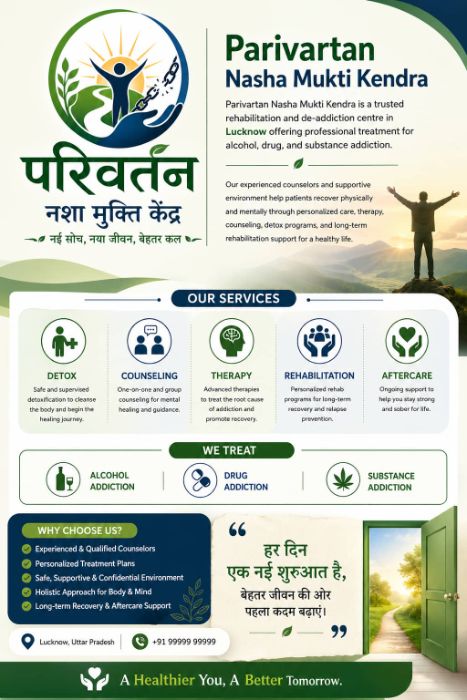 Best Nasha Mukti Kendra in Lucknow