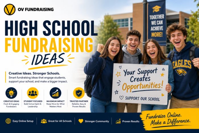 Best Online High School Fundraising Ideas
