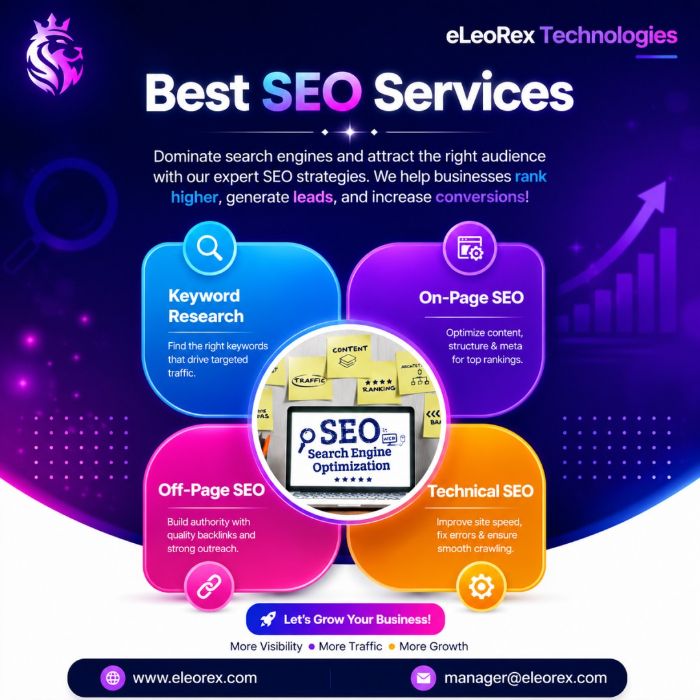 Best Search Engine Optimization(SEO) Services eLeoRex Technologies