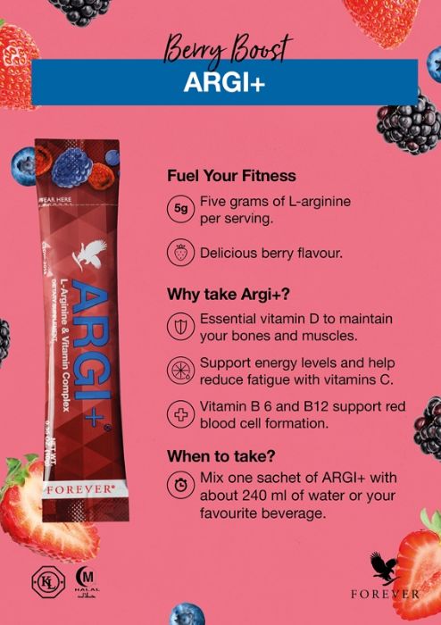Boost Vitality Performance Forever Argi