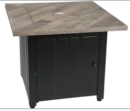 Buy The Harper Propane Gas Faux Wood Outdoor Firepit GAD15299ES