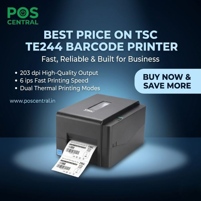Buy TSC TE244 Barcode Printer 203 dpi USB Fast 6 ips Today