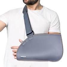 Comfortable Arm Sling (Grey) for Shoulder, Arm Elbow Support
